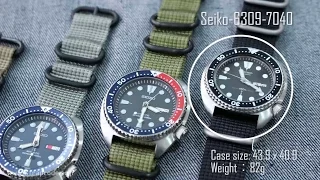 Another way to look at Seiko Turtle 6309 & New Turtle SRP777