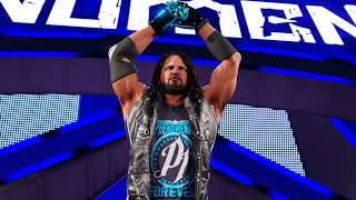 WWE 2K23 PS5 - AJ Styles Wrestlemania Entrance (4K ULTRA HD PS5) WWE 2K