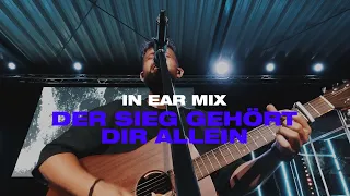 Der Sieg gehört dir allein (Battle belongs) | Acoustic Guitar Playthrough | In Ear Mix