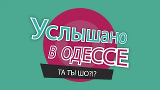 "Услышано в Одессе №9". Самые смешные одесские фразы и выражения!