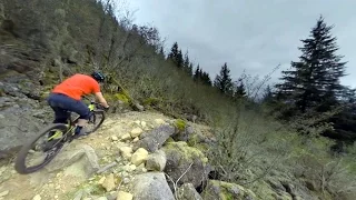 360° mountain bike: Follow the Leader Trail @ Sandy Ridge