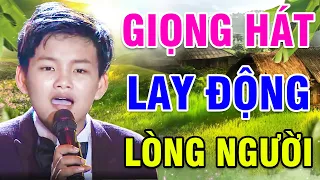 Cậu Bé Có "GIỌNG HÁT LAY ĐỘNG LÒNG NGƯỜI" Khiến Cả Trường Quay SAY LÒNG Ngay Khi Vừa Cất Giọng Lên