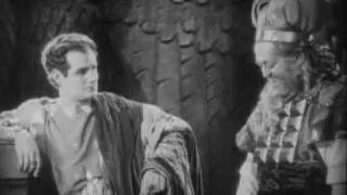 Pontius Pilate Judges Jesus in Cecil B DeMille's King of Kings Pt 1