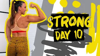 45 Minute Arms & Abs Pull Workout | STRONG - Day 10