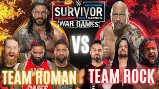 WWE Survivor Series 2024: Team Roman Vs. Team The Rock