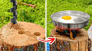 Extremely Clever Camping Hacks And Bushcraft Skills