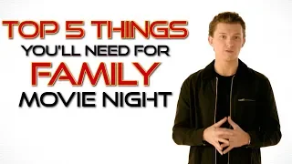 SPIDER-MAN: FAR FROM HOME - Tom Holland's Top 5 Family Movie Night Items