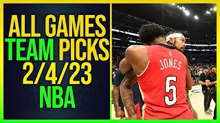 Free NBA Picks Today NBA Picks and Predictions 2/4/23 Basketball Betting Picks and Predictions