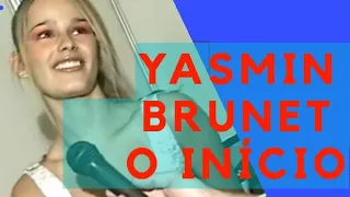 Yasmin Brunet pela primeira vez na Televisão aos 12 anos de idade com Francisco Chagas