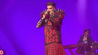 Adam Lambert Enter Sandman and Wicked Game Live