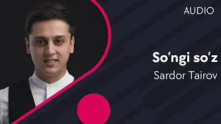 Sardor tairov - songi soz 2020 premyera