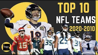 Best NFL Football Teams of 2010s