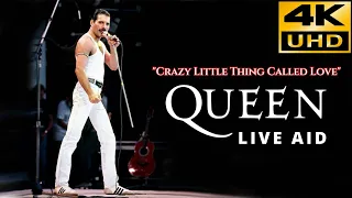 Live Aid- Queen "Crazy Little Thing Called Love" 4K & HQ Sound