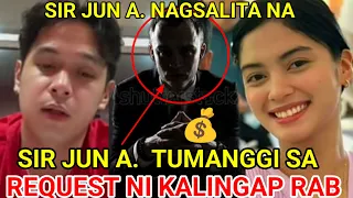 KALINGAP RAB DISMAYADO SA BIGATING SPONSOR NI ERIKA NA SI SIR JUN A. MAY IBA DAW PLANO