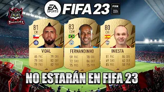 15 JUGADORES QUE NO ESTARÁN EN FIFA 23