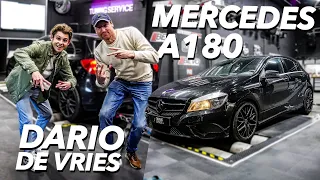 MERCEDES A180 TIKTOKKER DARIO DE VRIES SCOORT HOOG! (zelfde motor als A200 dus veel potentie! 🚀)