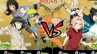 Hinata VS Sakura [ HD NARUTO: UItimate Ninja STORM PS4 ] PlayStation 5