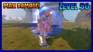 How Strong Is LEVEL 50 RPO MECHAGODZILLA? - Roblox Kaiju Universe