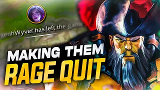 I Made Kai'sa Rage Quit After Playing Gangplank ADC...