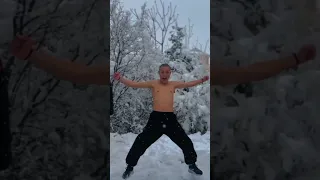 barf mein  kung fu master in training#The mostar song#traning #youtube # kung fu #shorts