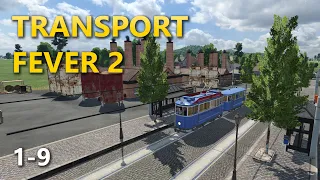 Играю в Transport Fever 2. Сезон 1, часть 9. Продолжаю развитие пассажирских перевозок