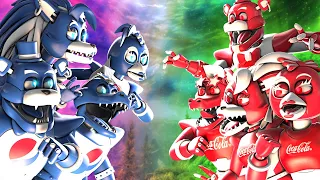 [SFM FNaF] Security Breach Coca Cola vs Pepsi Animatronics