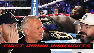 Best First Round Knockouts in Boxing REACTION | OFFICE BLOKES REACT!!