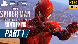 SPIDER-MAN REMASTERED (PS5) SILVER LINING DLC Walkthrough PART 1 [4K 60FPS HDR] - No Commentary