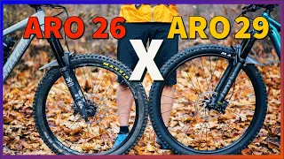 Bicicleta aro 29 VS bike aro 26? Quais as vantagens e desvantagens?
