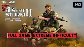 Conflict: Desert Storm II Back Back to Baghdad (PS2) Longplay Full Game Extreme Difficulty