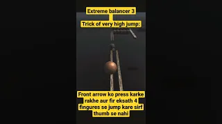 Extreme balancer 3 very high jump trick