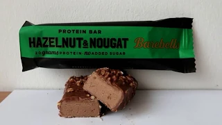 #Taste-Test- Barebells Proteinbar ✳Hazelnut&Nougat✳