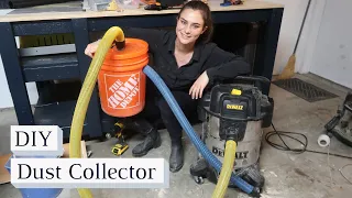 DIY Dust Collector with a Pressure Release Valve