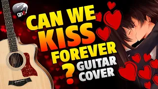 Kina – Can We Kiss Forever (fingerstyle guitar cover with TABS and KARAOKE)