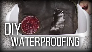DIY Waterproofing - Waxed Canvas, cotton, leather