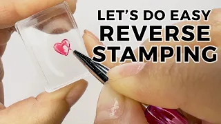 🎯HOW TO REVERSE STAMP?  Simple Tutorial for Beginner Nail Stampers | Maniology LIVE!