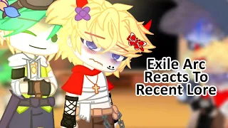 Exile Arc Reacts To Recent Lore | MCYT | Dream SMP | Gacha Club