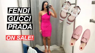 LUXURY SHOPPING VLOG 2022 | DISCOUNTED DESIGNER BRANDS FT FENDI, GUCCI, PRADA & BALENCIAGA!