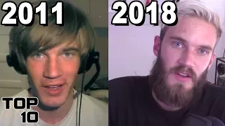 Top 10 YouTubers Who Have Changed The Most