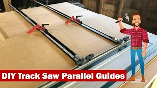 How To Make DIY Parallel Guides For Your Track Saw