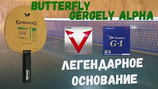 Обзор основания Butterfly Gergely Alpha + Xiom Vega Asia + Nittaku Fastarc G-1