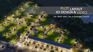 Plotting Layout 3D Design & Video