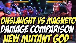 Onslaught Vs Magneto Damage Comparison | One Of The Best 2023 Champ | Marvel Contest Of Champions