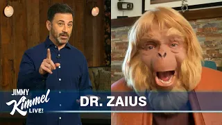 Jimmy Kimmel’s Quarantine Monologue – Trump’s Ratings, Kim Jong Un’s Health & Dr. Zaius on COVID-19