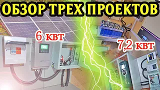 Бесперебойная система электричества. Солнечная станция 6 и 7 киловатт