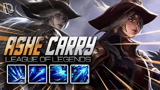 ASHE MONTAGE - ASHE CARRY | Ez LoL Plays #459 [60 FPS]