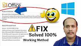 How to fix product activation failed office 2010 professional volume edition via Command Prompt
