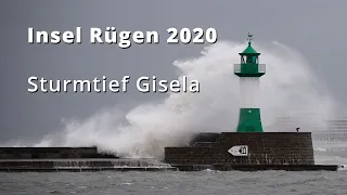 Insel Rügen 2020: Sturmtief Gisela