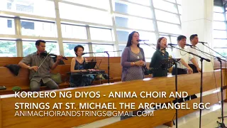 Kordero ng Diyos - Anima Choir and Strings at a wedding at St. Michael the Archangel BGC