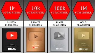 All Types Youtube Play Button | Comparison Video